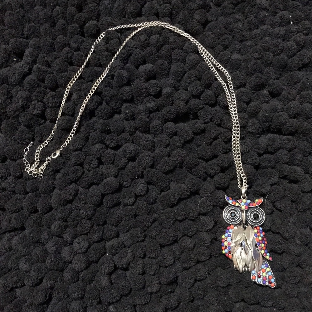 Owl Statement Necklace